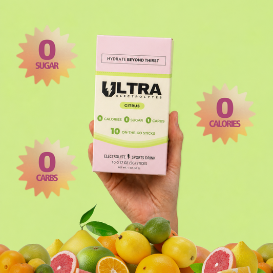 Electrolyte Drink – Citrus (Box of 10 Sachets)