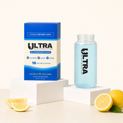 Electrolyte Drink – Blue Lemonade (Box of 10 Sachets)
